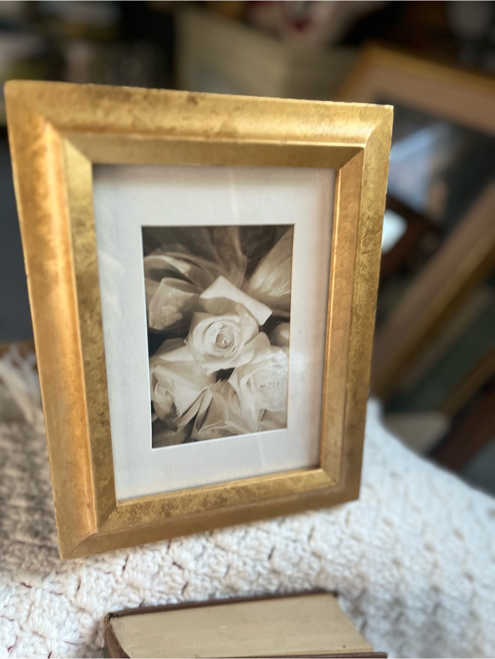 Gold Decorative Picture Frame and photo album - Elegant Home Accent